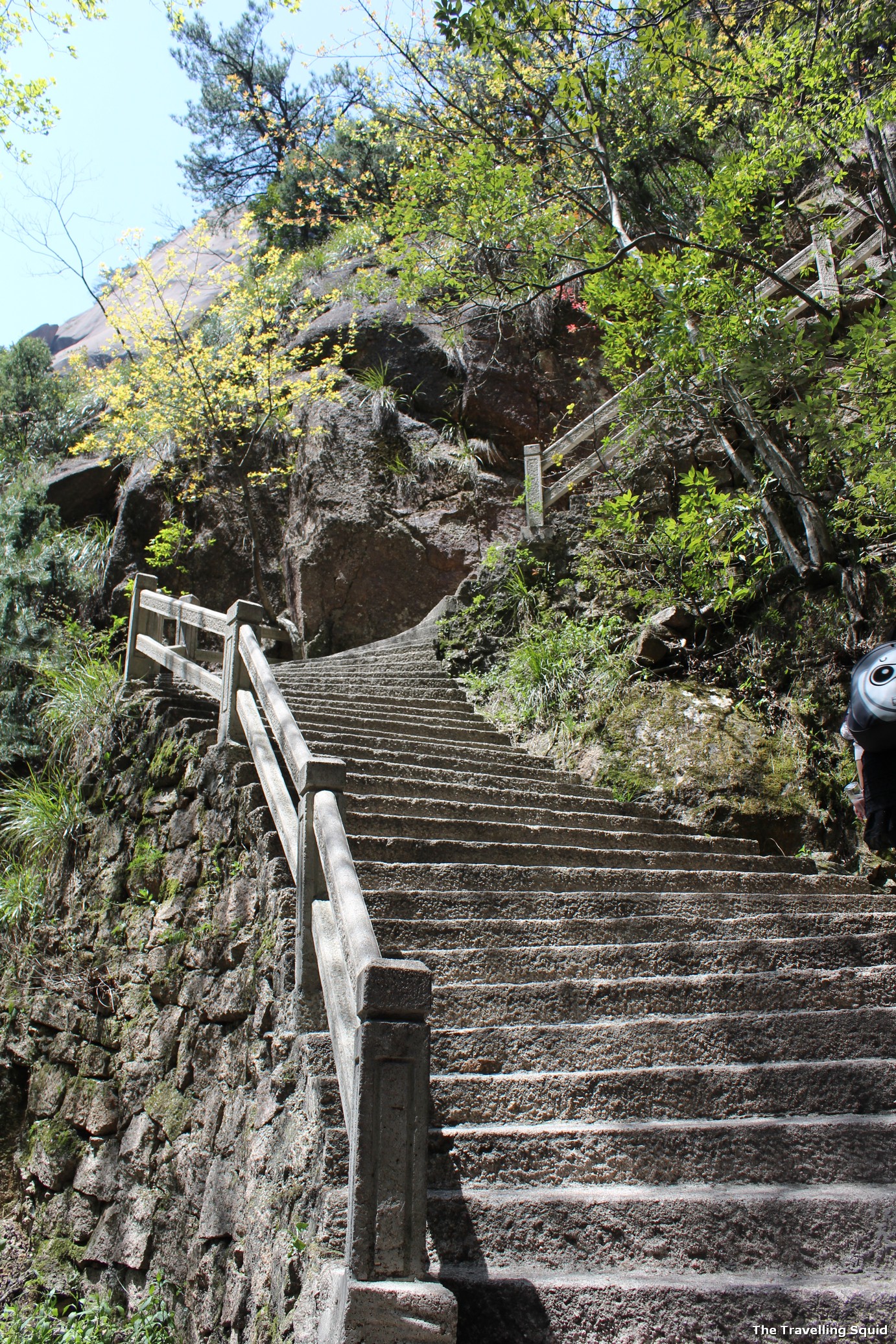 huangshan western steps