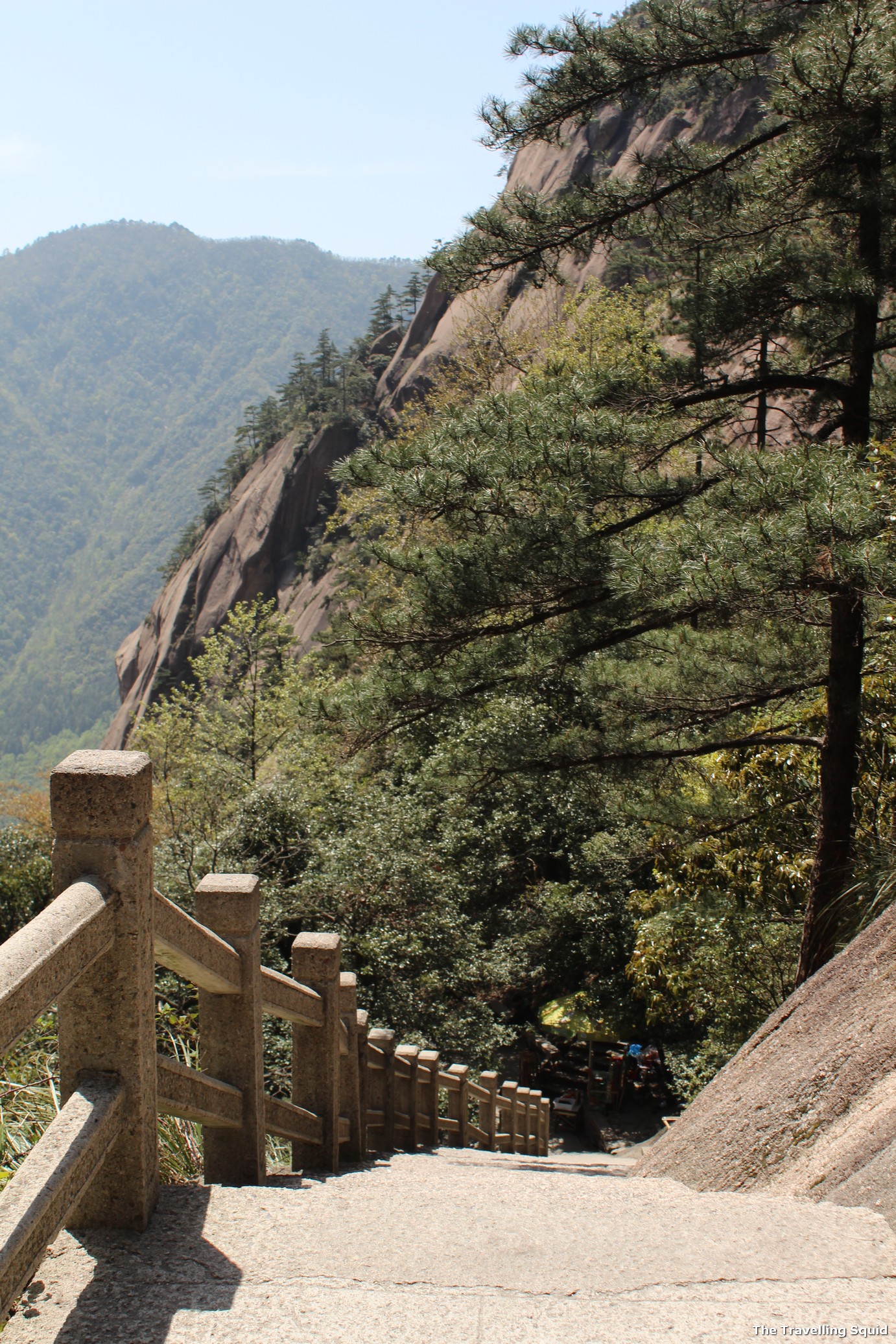 huangshan western steps - The Travelling Squid