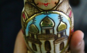 Russia doll souvenir