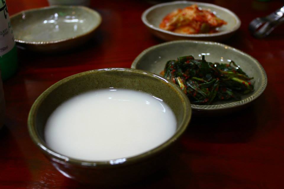 Makgeolli korea alcoholic drink