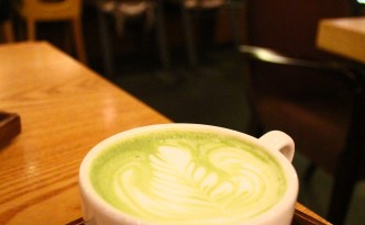 Green tea while waiting for the guy who works late