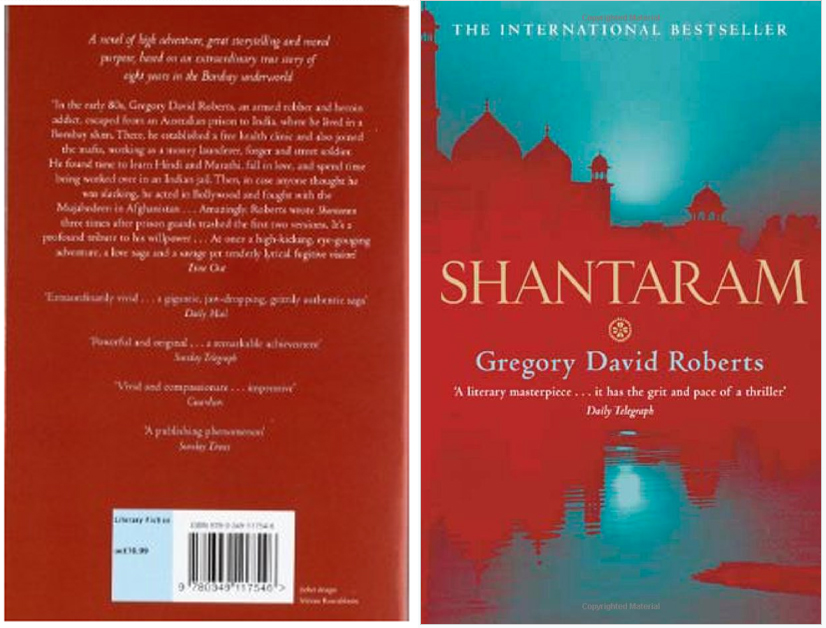 Shantaram book cover