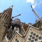 In pictures (1) – The towers of La Sagrada Familia in Barcelona