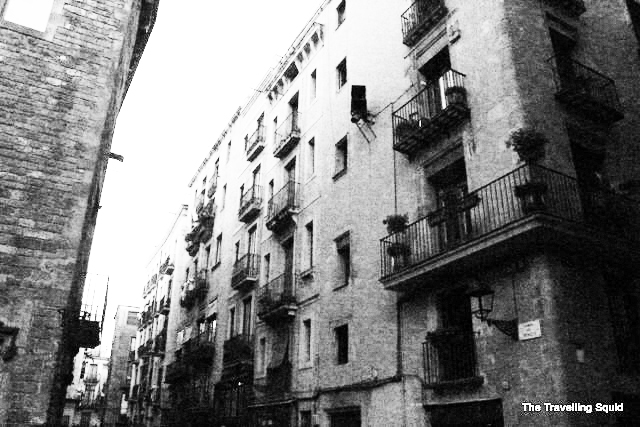 barcelona gothic quarter 1960s