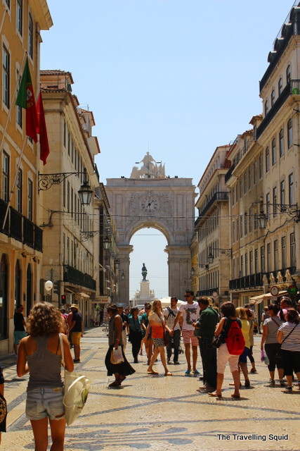 rua augusta baixa lisbon