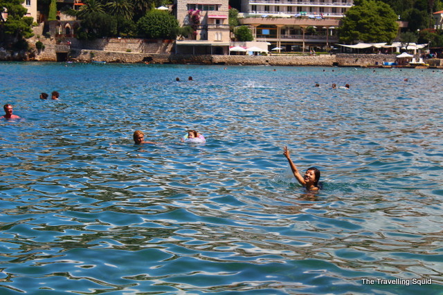 swimming adriatic sea croatia