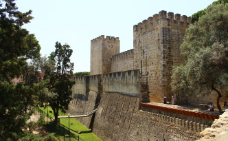 castelo sao jorge lisbon portugal