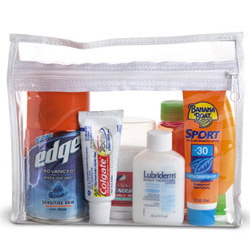 hand luggage toiletries easyjet