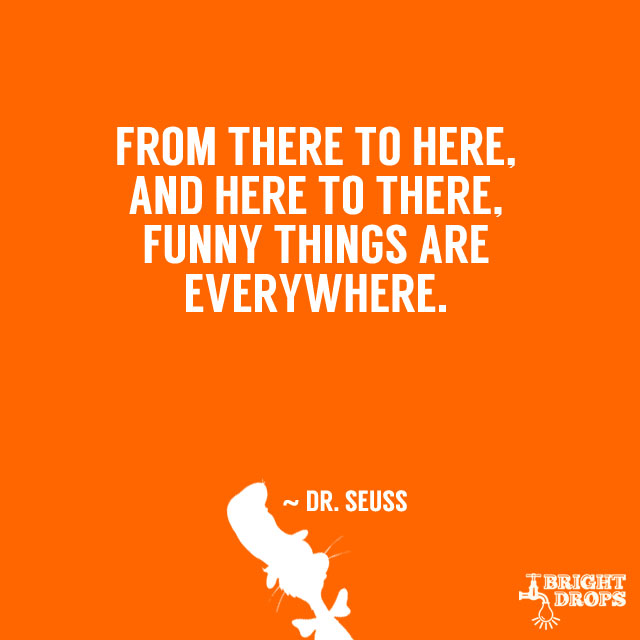 dr seuss from there to here