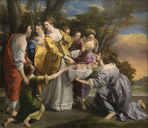 The Finding of Moses prado museum