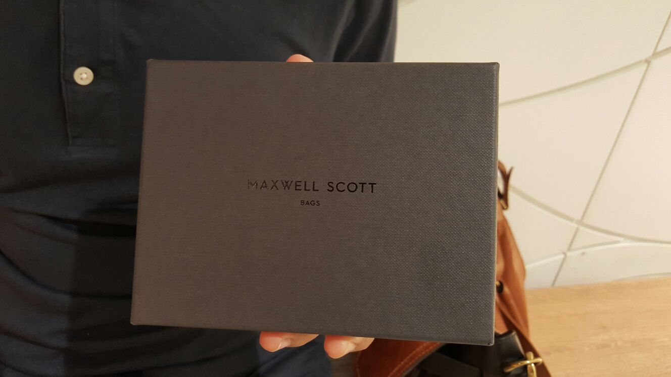 Maxwell Scott Bags - Tan Italian Leather Key Wallet