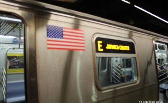 new york subway express train