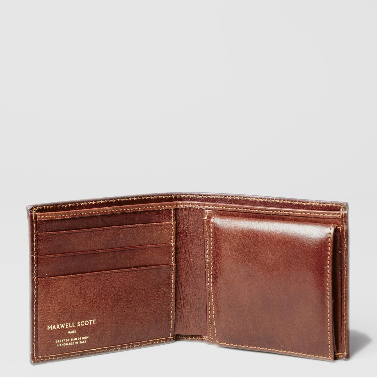 Maxwell Scott Men's Ticciano Leather Wallet