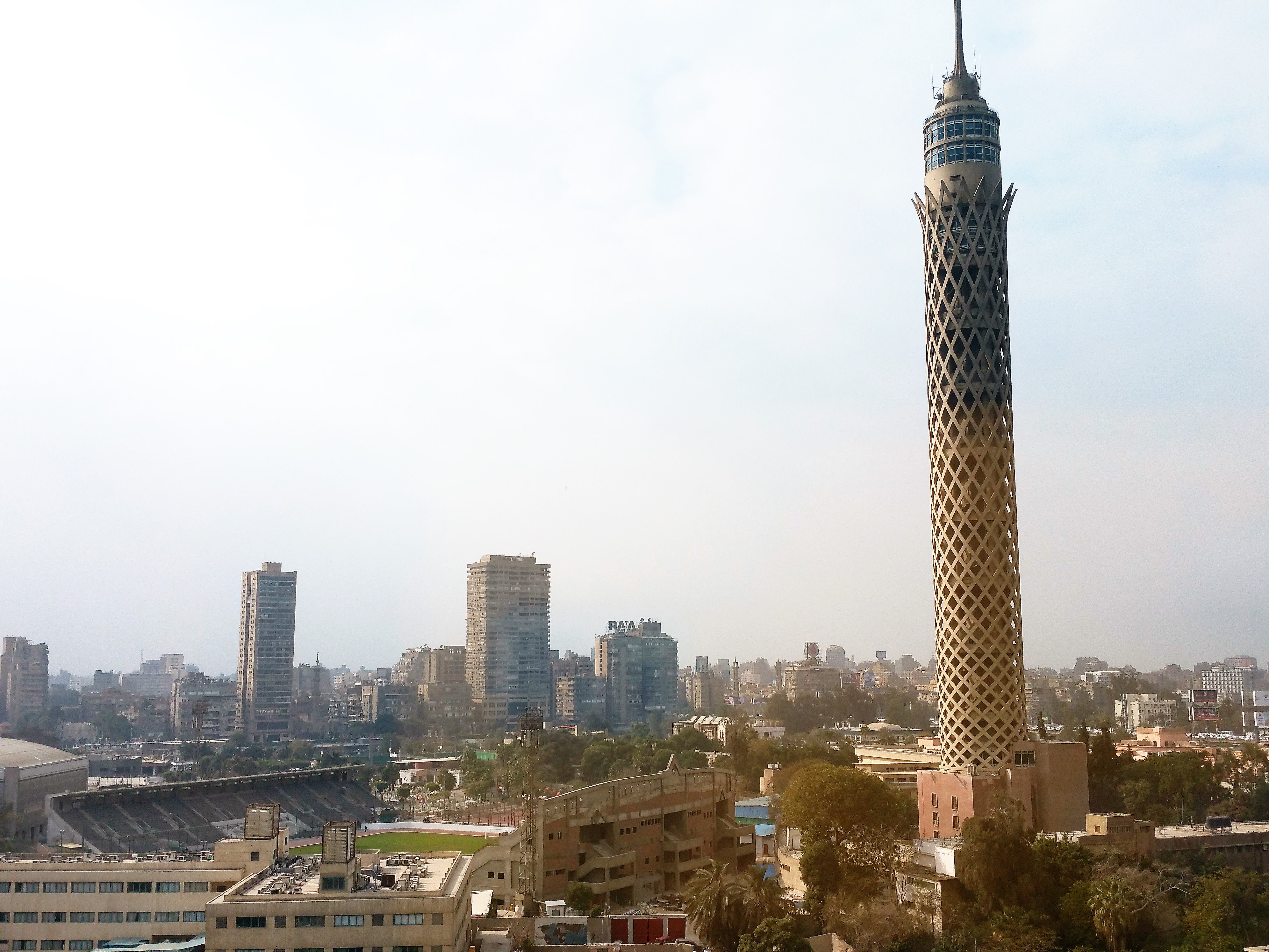 Cairo Tower view of novotel el borg