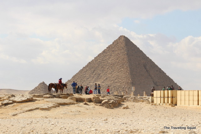 camel pyramids giza egypt scam