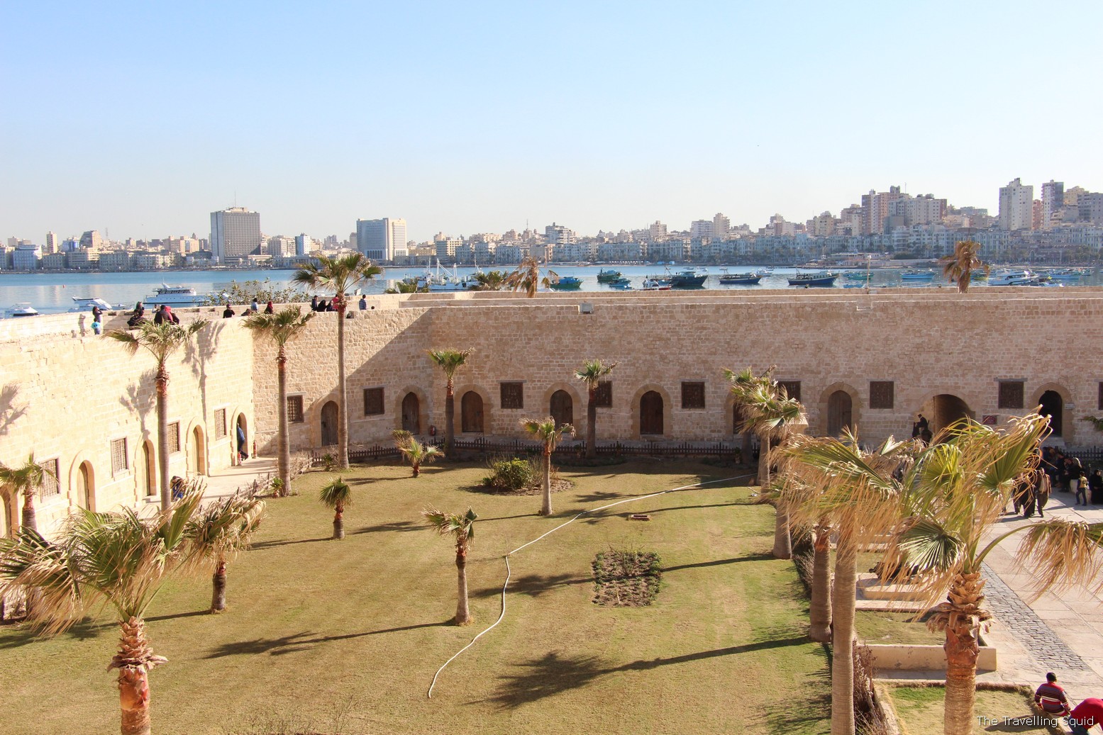 Citadel of Qaitbay alexandria egypt
