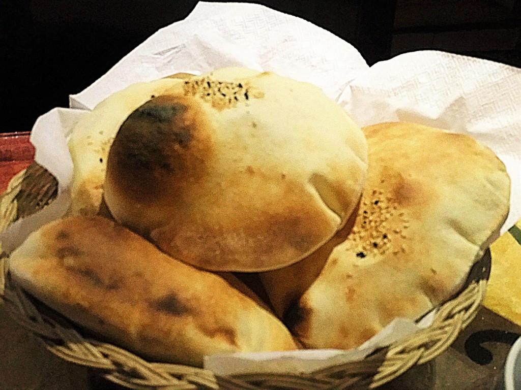 Taboula Lebanese cairo fluffy pita bread