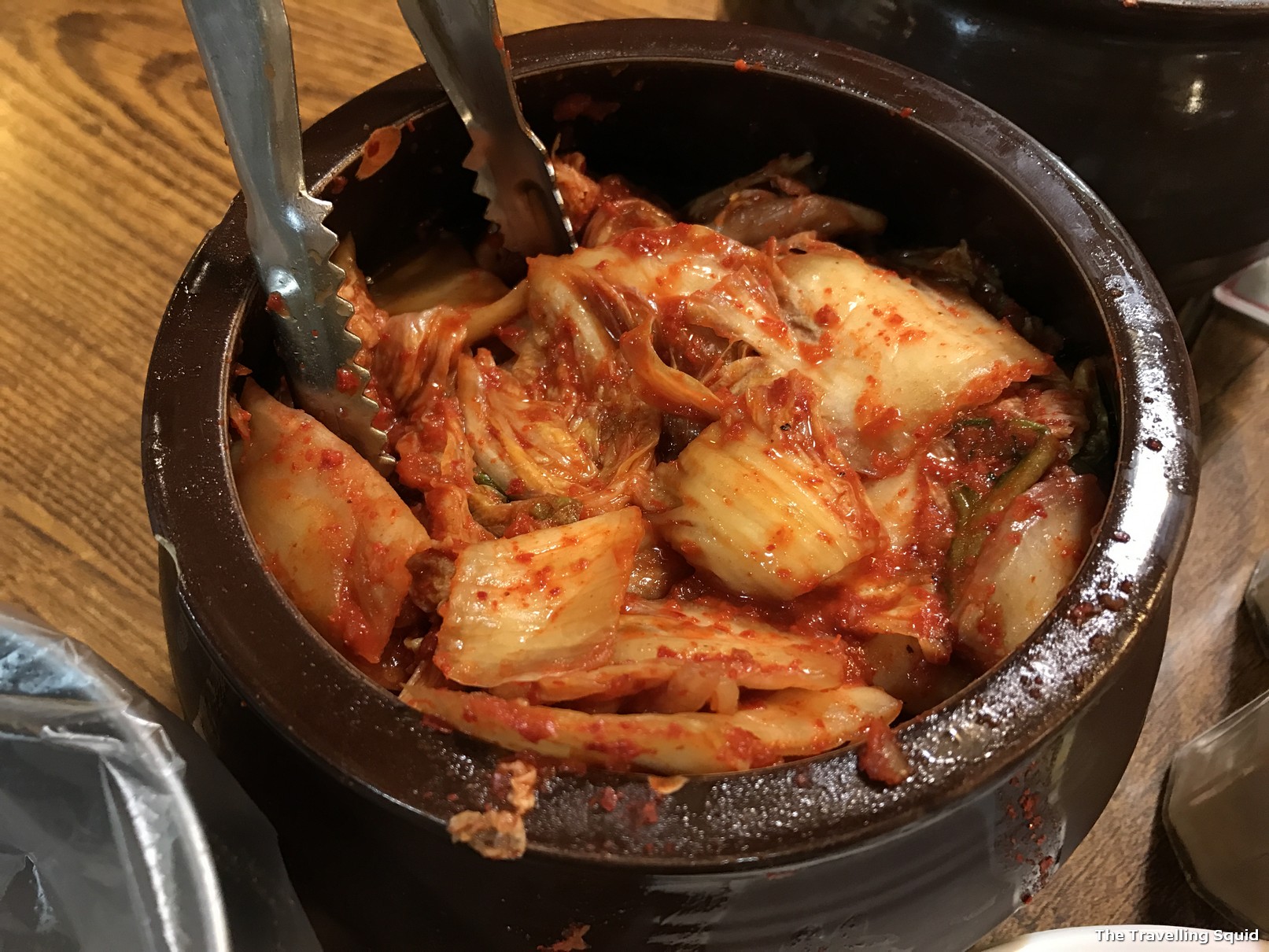 Tosokchon Samgyetang kimchi