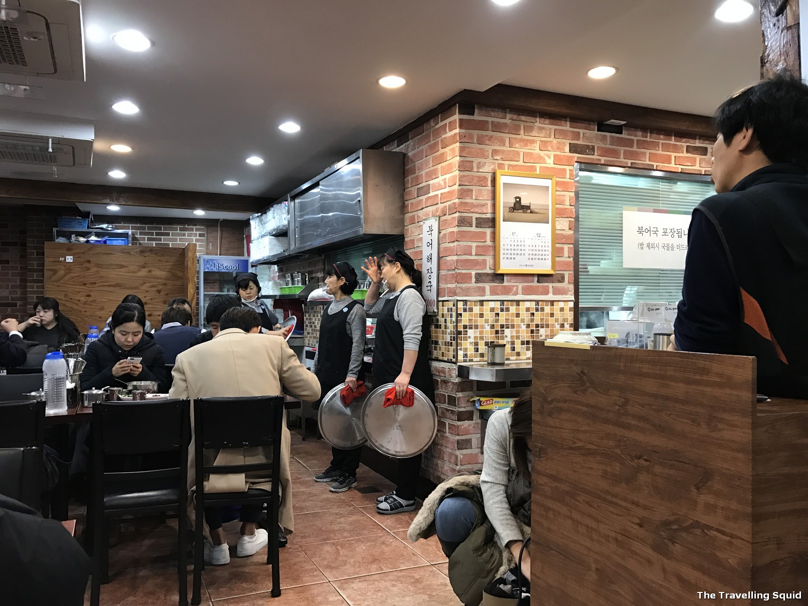 authentic Korean breakfast in Seoul Mugyodong Bugeokukjib
