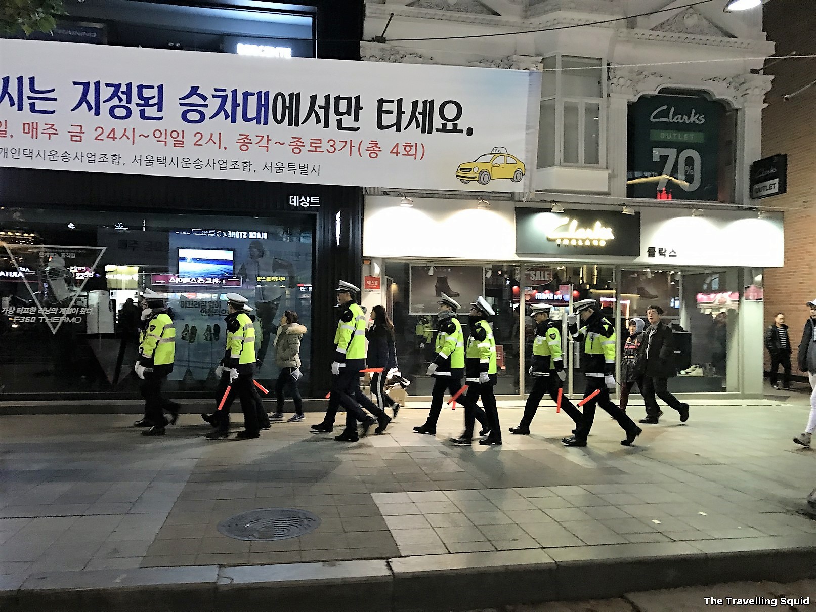 visit Seoul while protests are ongoing