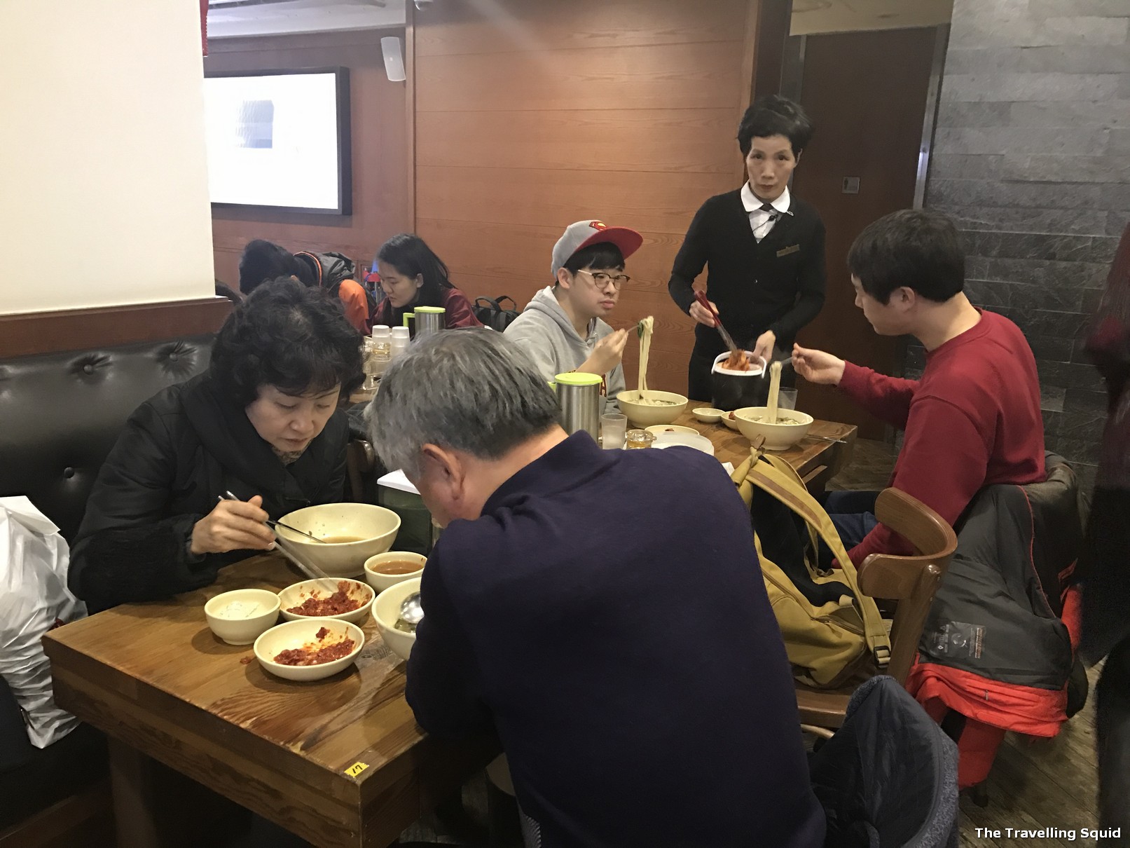 Best soup noodles at Myeongdong Kyoja