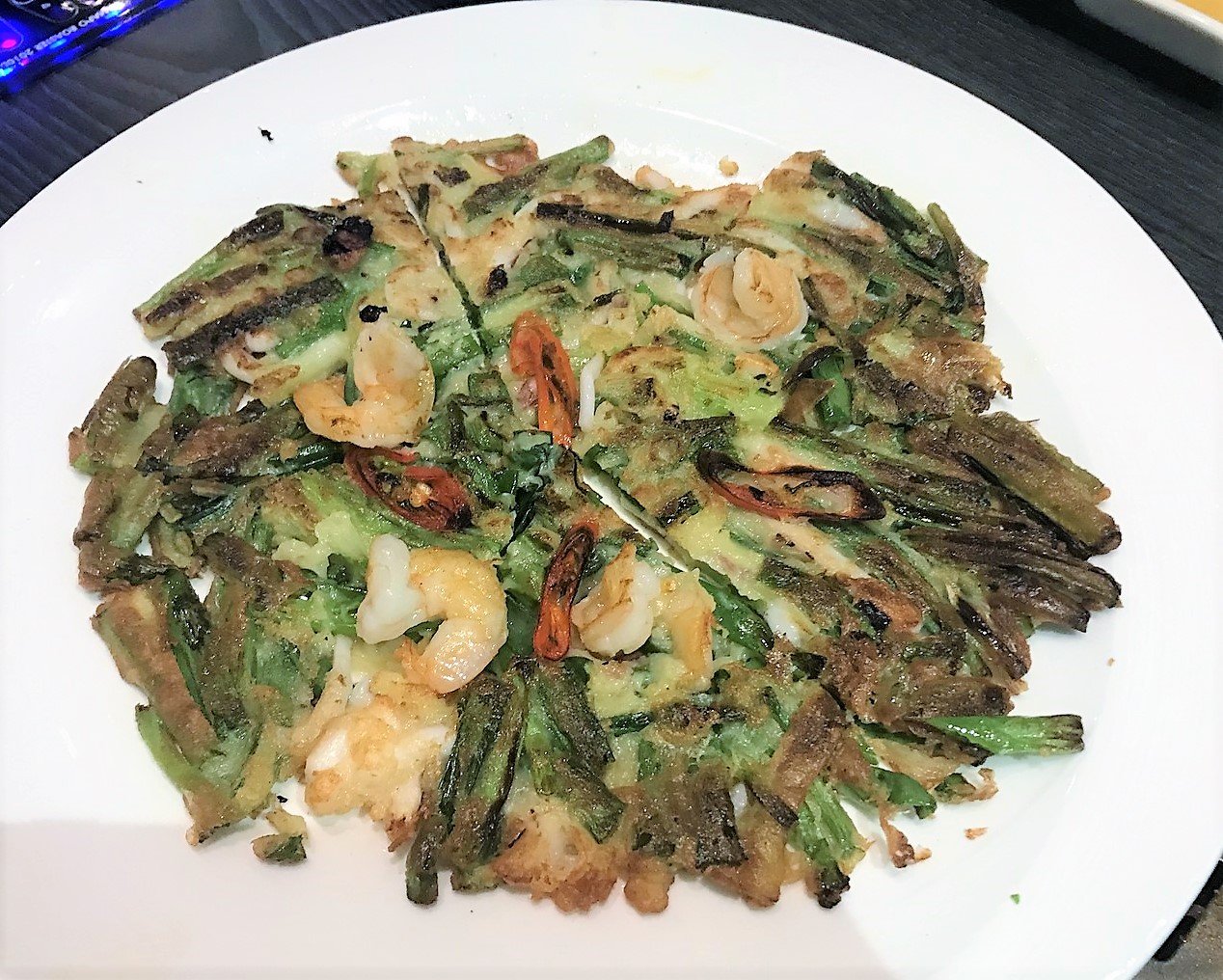 chang bbq korean seafood pancake