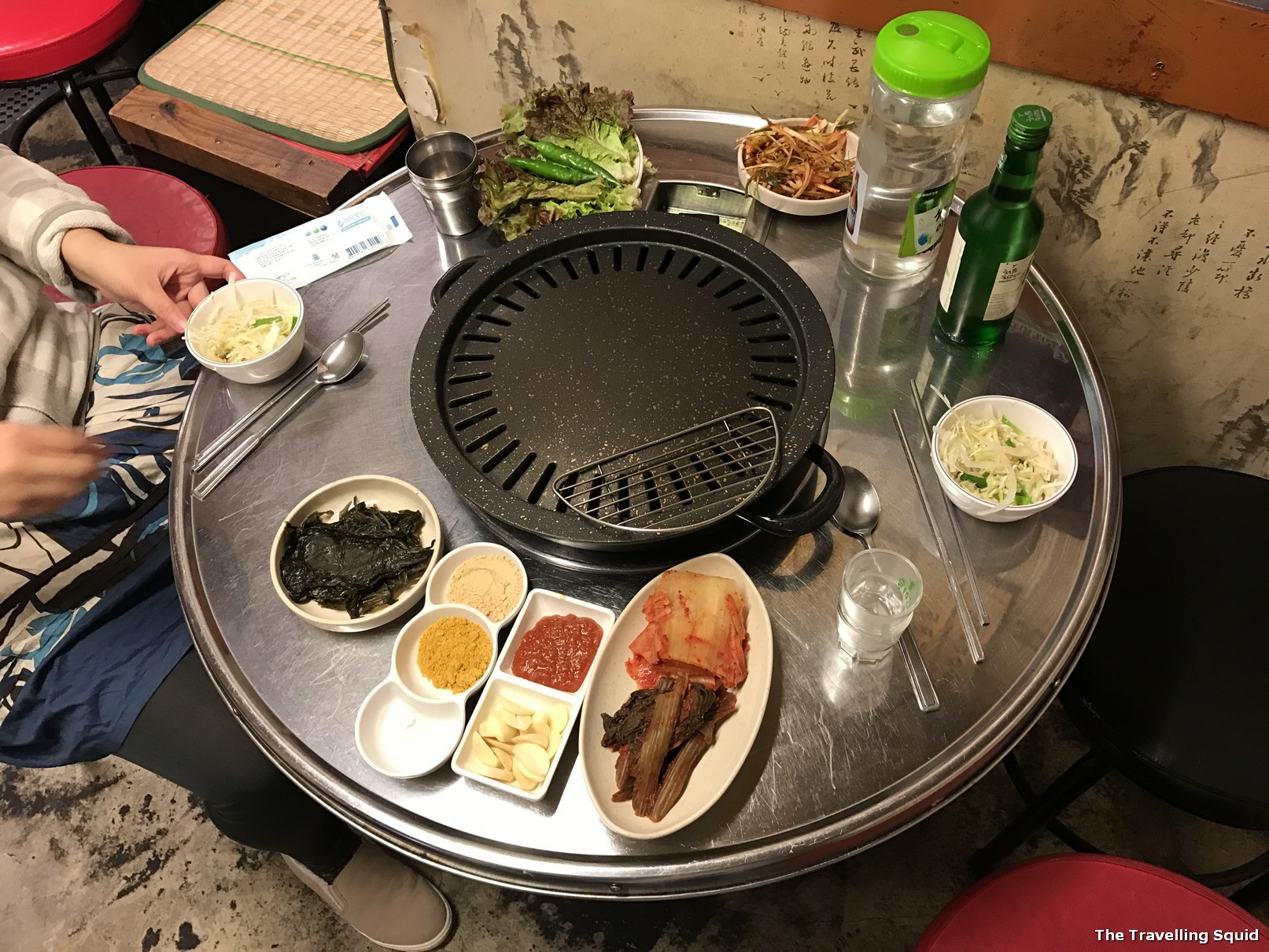 Simpsons Korean BBQ restaurant in Ikseon-dong