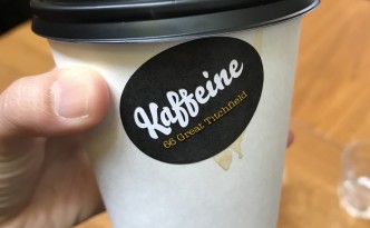 Kaffeine for good coffee in Fitzrovia