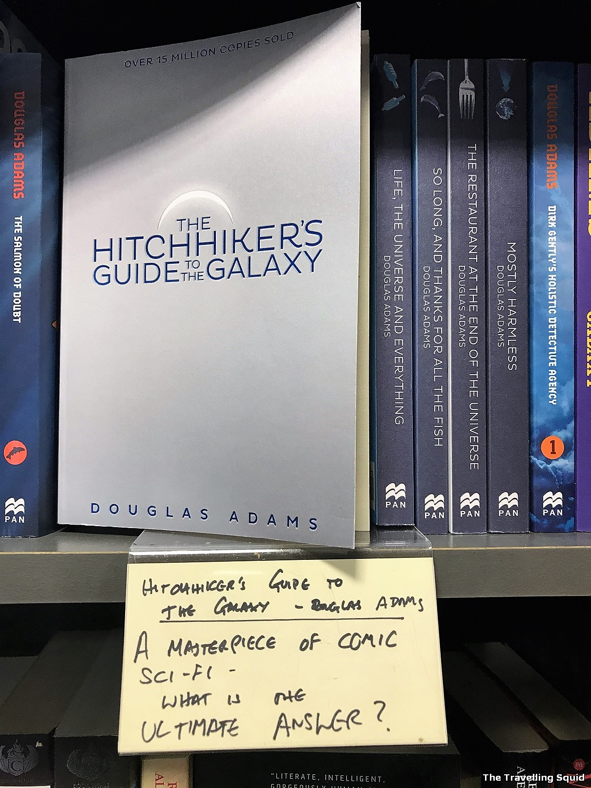 waterstones bookstore gower street hitchhikers
