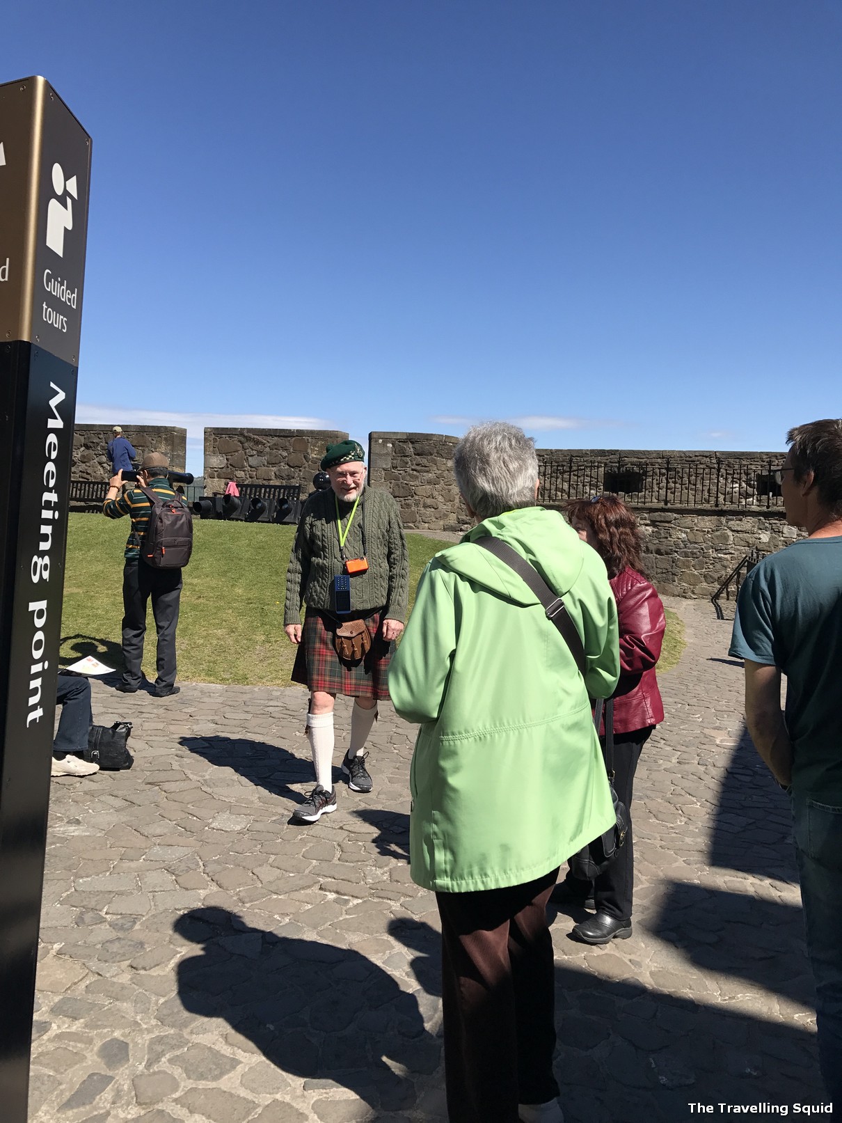 free guided tour of Stirling Castle 