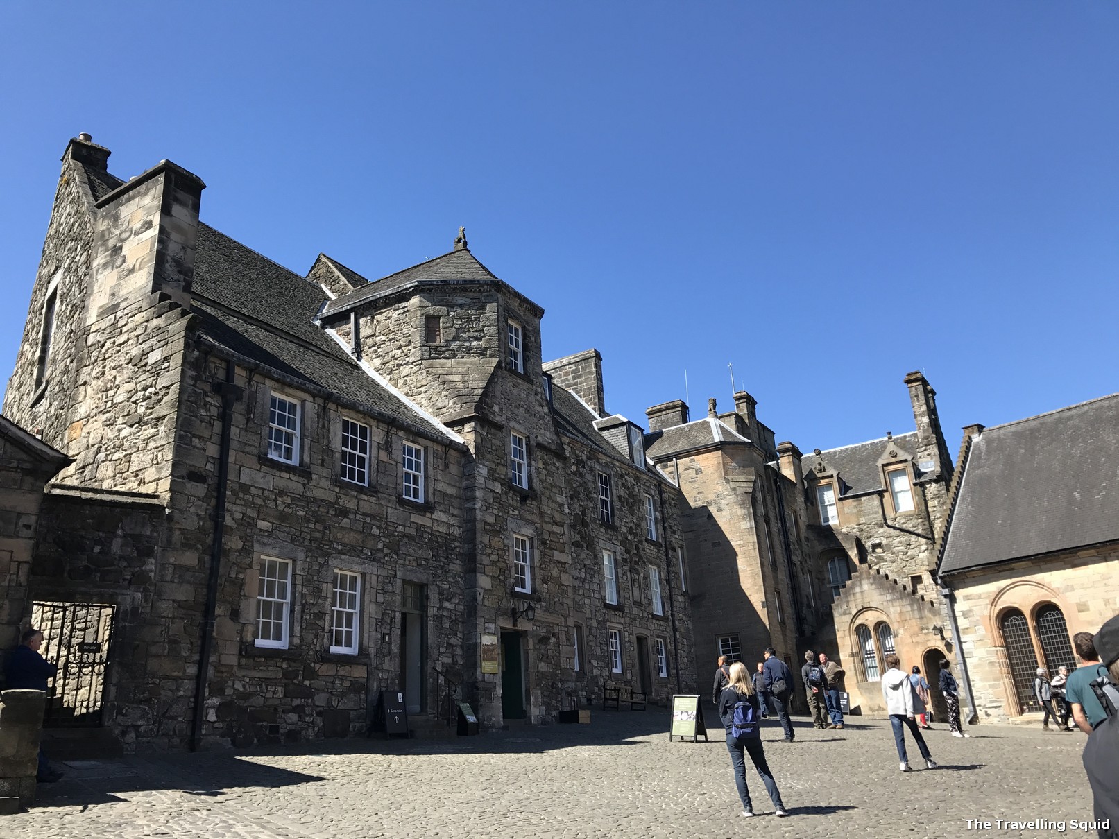 free guided tour of Stirling Castle 