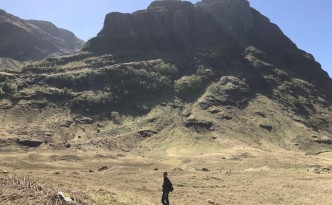 glencoe trek hike mountains