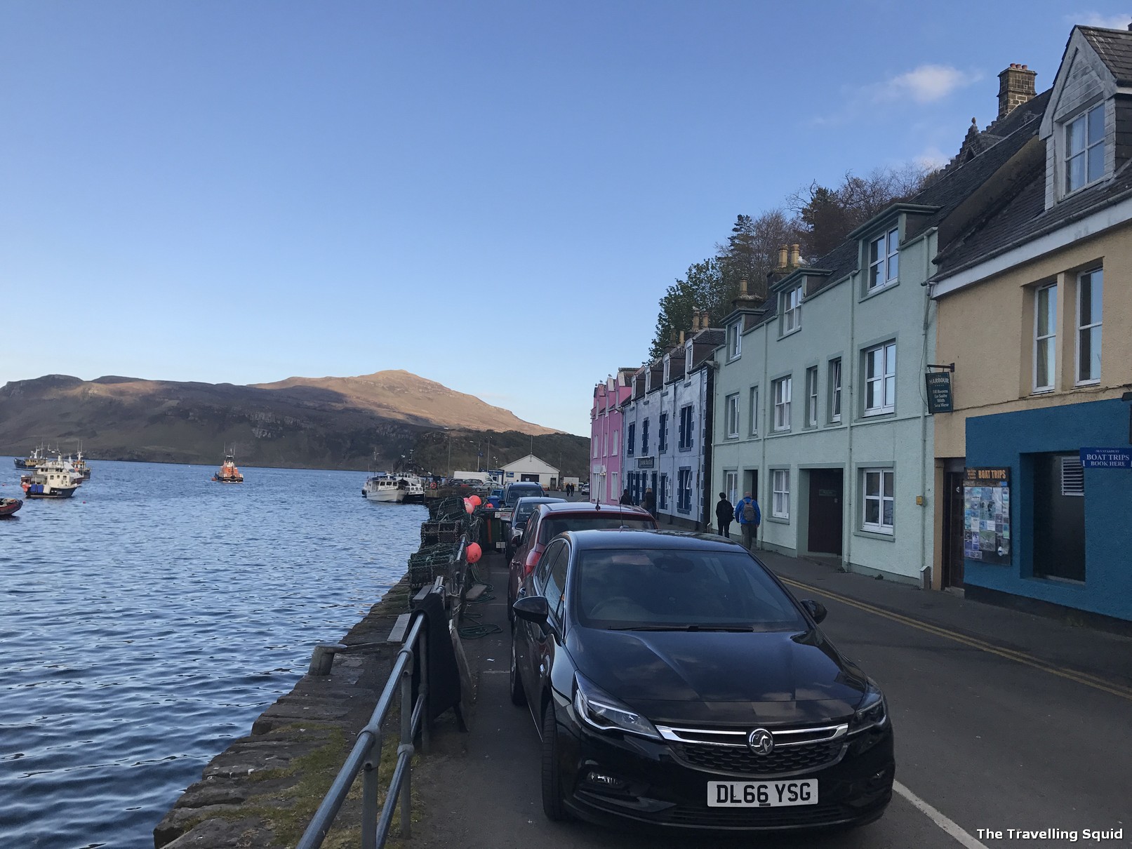 portree harbour isle of skye highlands
