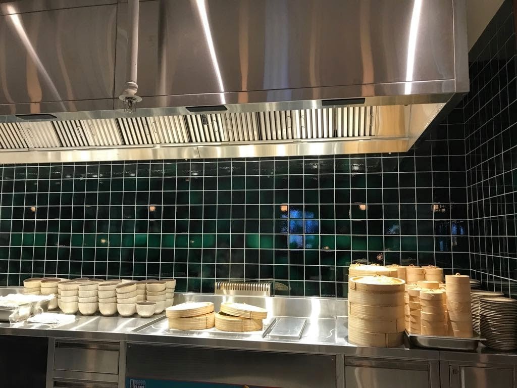 Wabi-sabi tiles in the noodle bar. #kitchengoals