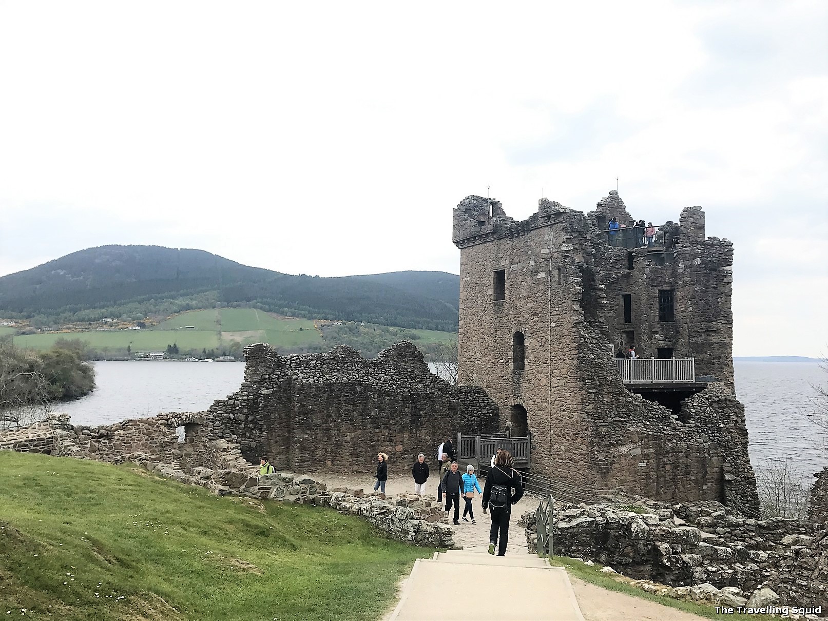 Urquhart Castle near Loch Ness Scotland worth visiting