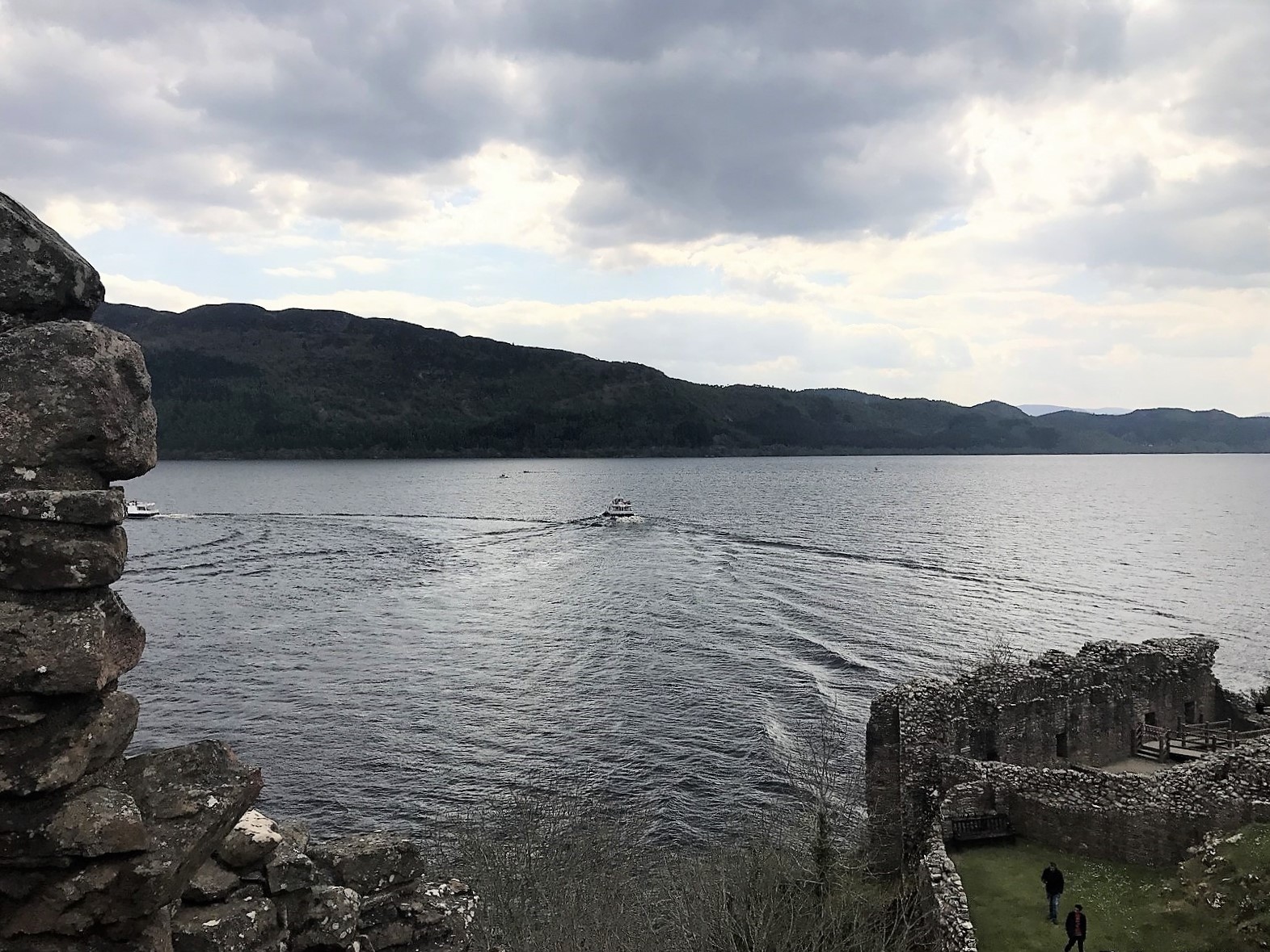 Urquhart Castle near Loch Ness Scotland worth visiting