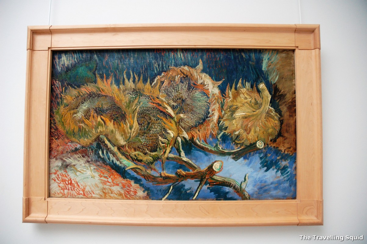 Vincent Van Gogh museum Four Sunflowers Gone to Seed