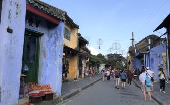 old town of Hoi An designated as a World Heritage Site