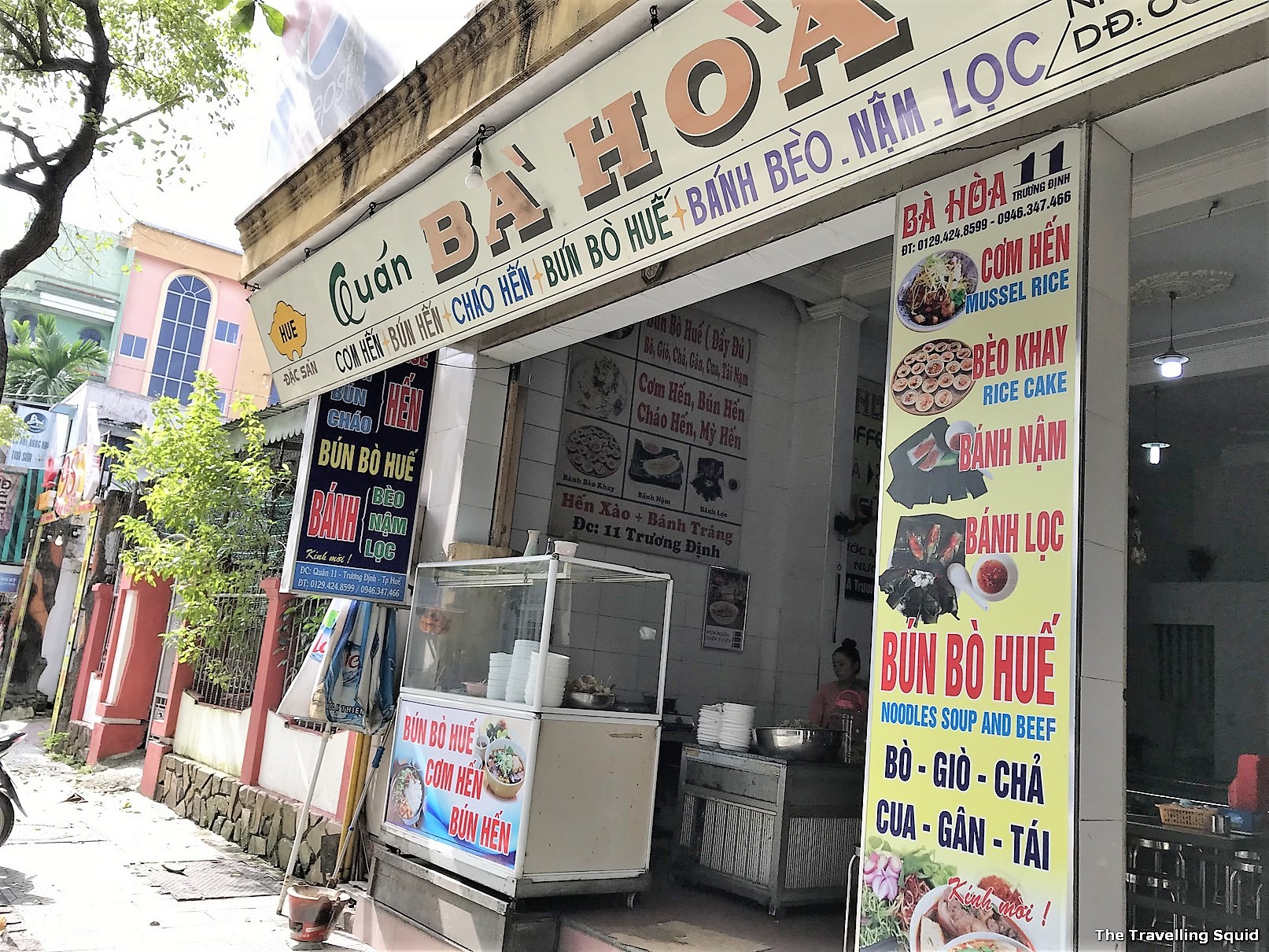 Visit Ba Hoa in Hue for authentic Vietnamese food in Hue