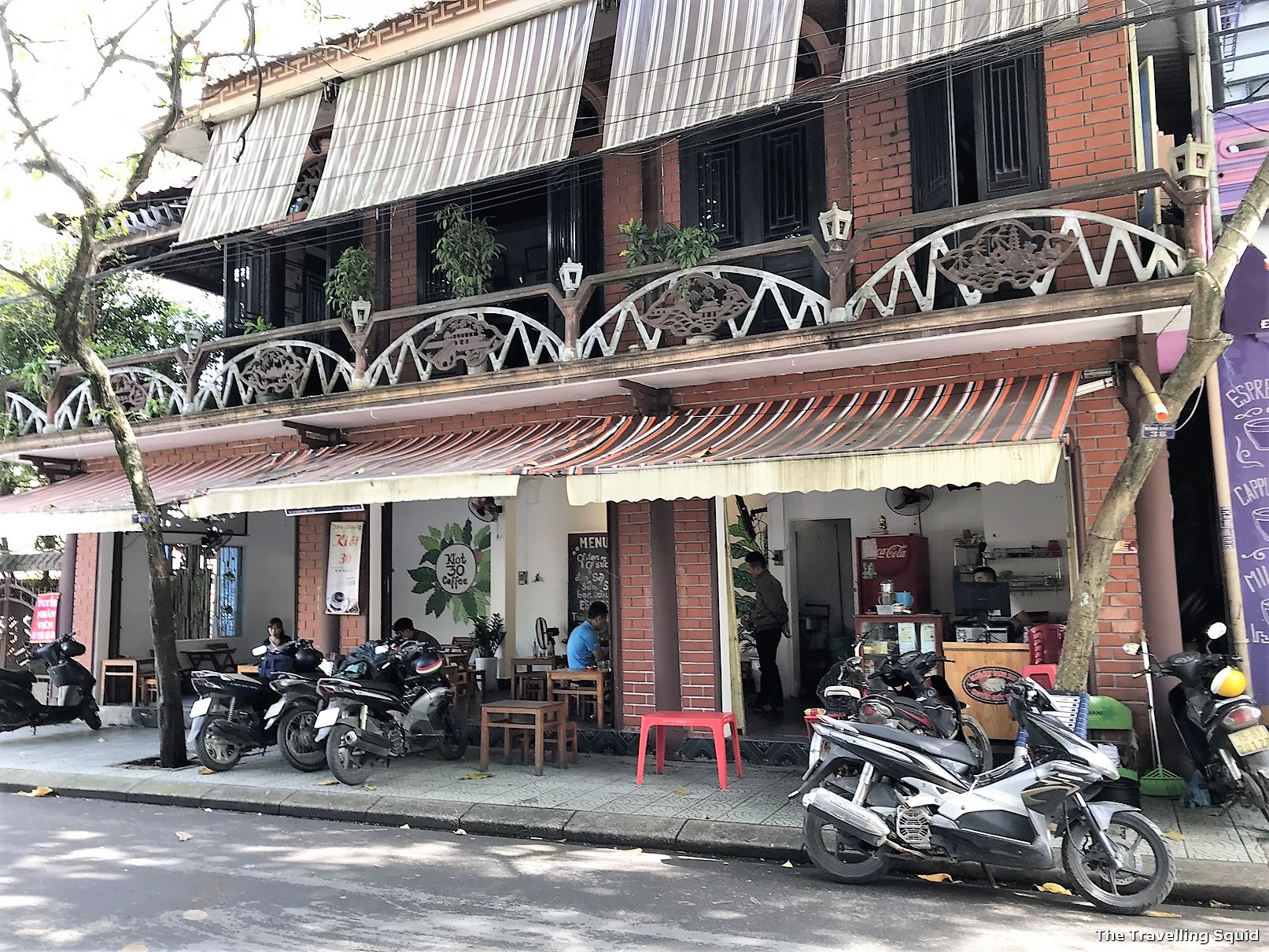 Visit Ba Hoa for authentic Vietnamese food in Hue coffee shop