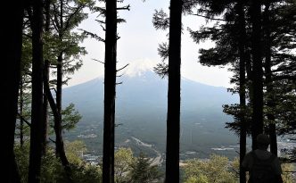 hike to the summit of Mount Tenjo to view Mount Fuji