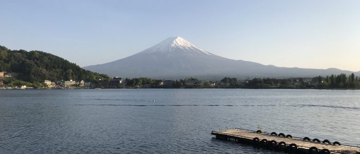 lake kawaguchiko mount fuji