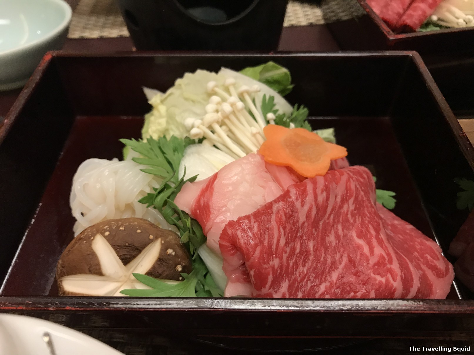 beef kaiseki dinner hotel konanso kawaguchiko