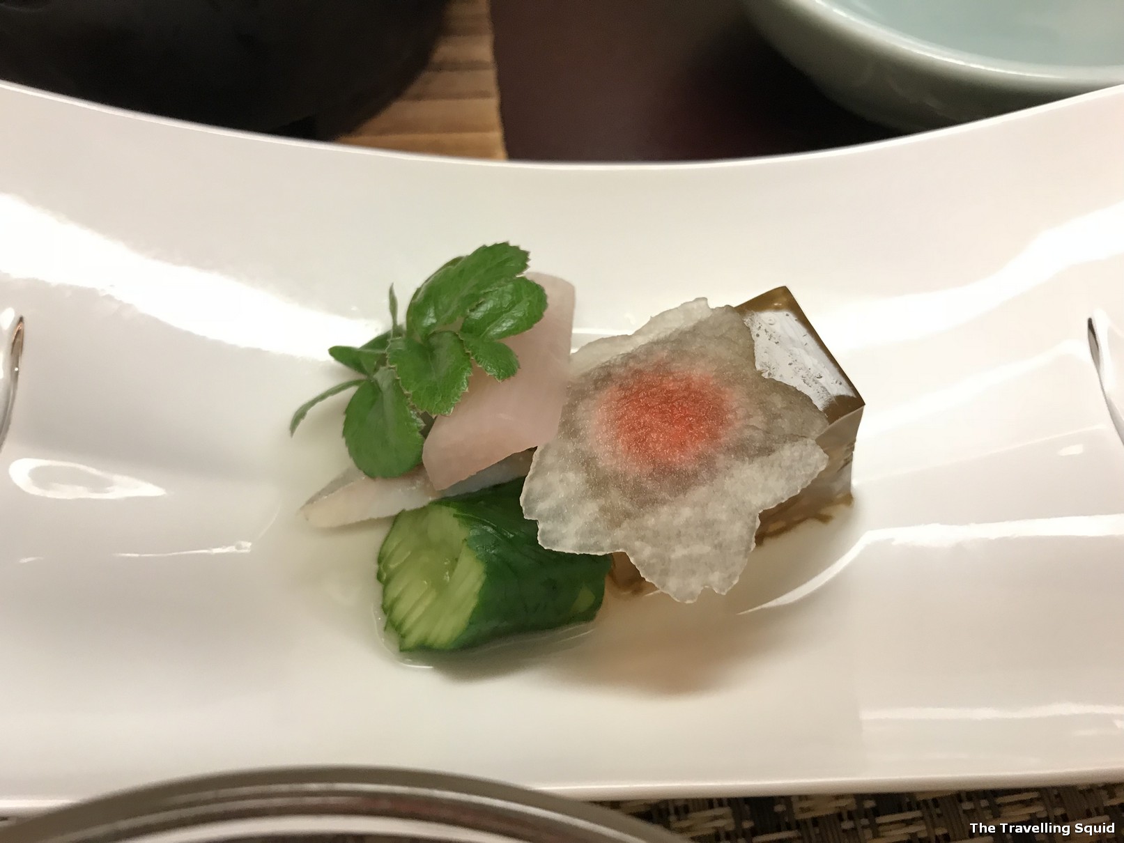 pickles kaiseki dinner hotel konanso kawaguchiko