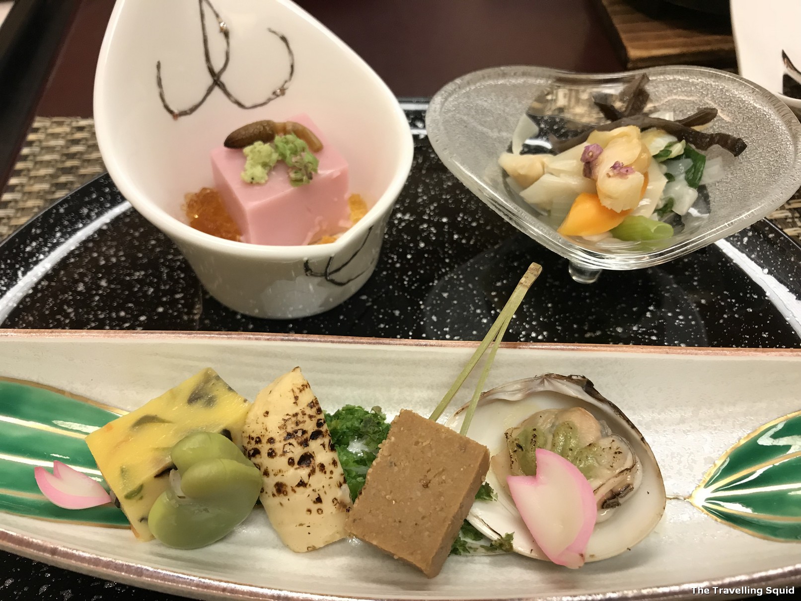 kaiseki dinner hotel konanso kawaguchiko