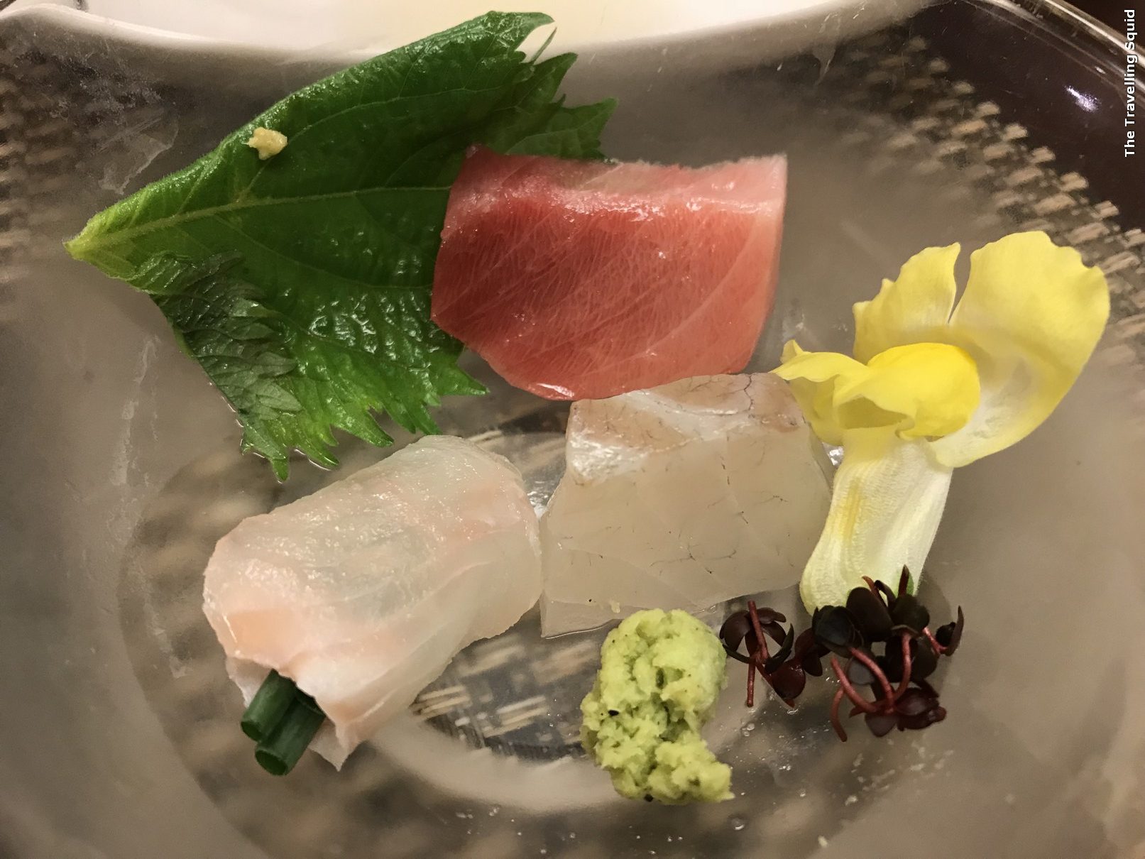 sashimi kaiseki dinner hotel konanso kawaguchiko