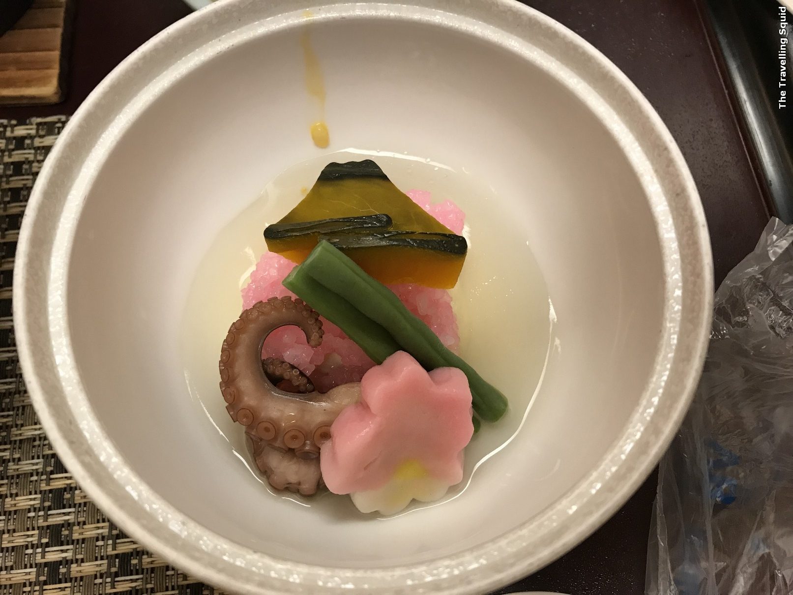 octopus kaiseki dinner hotel konanso kawaguchiko