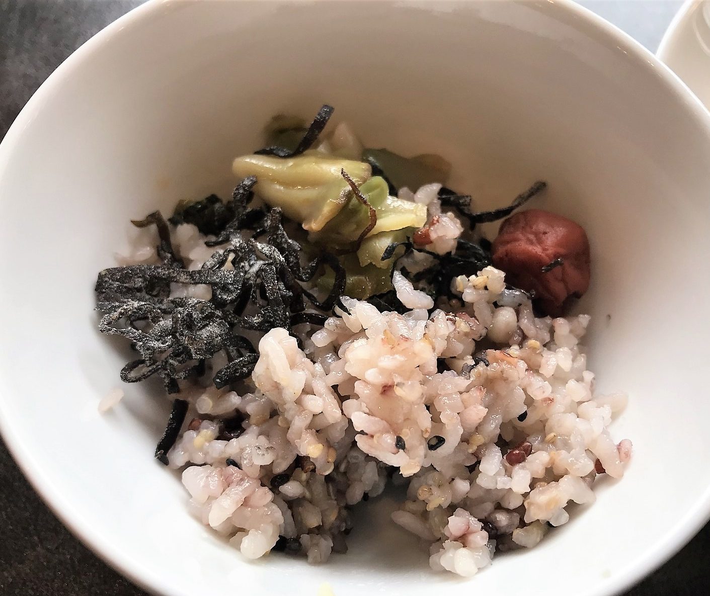 breakfast hotel konansu kawaguchiko rice pickles