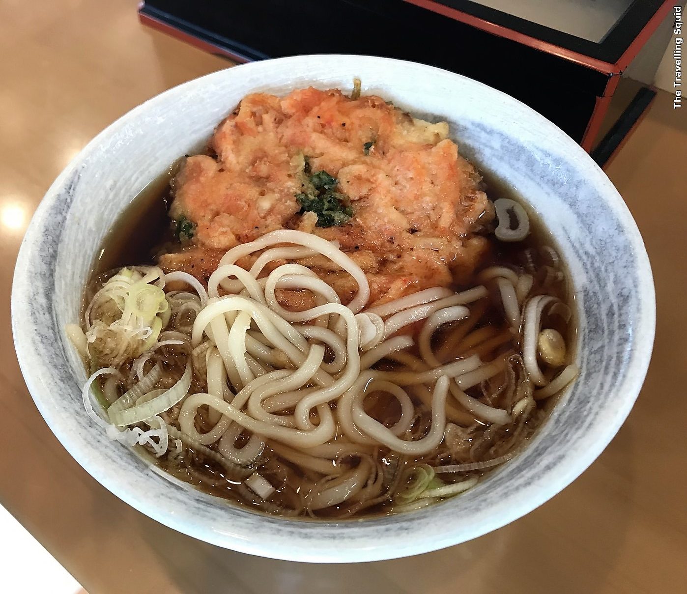  soba noodles at Mishima Station in Japan