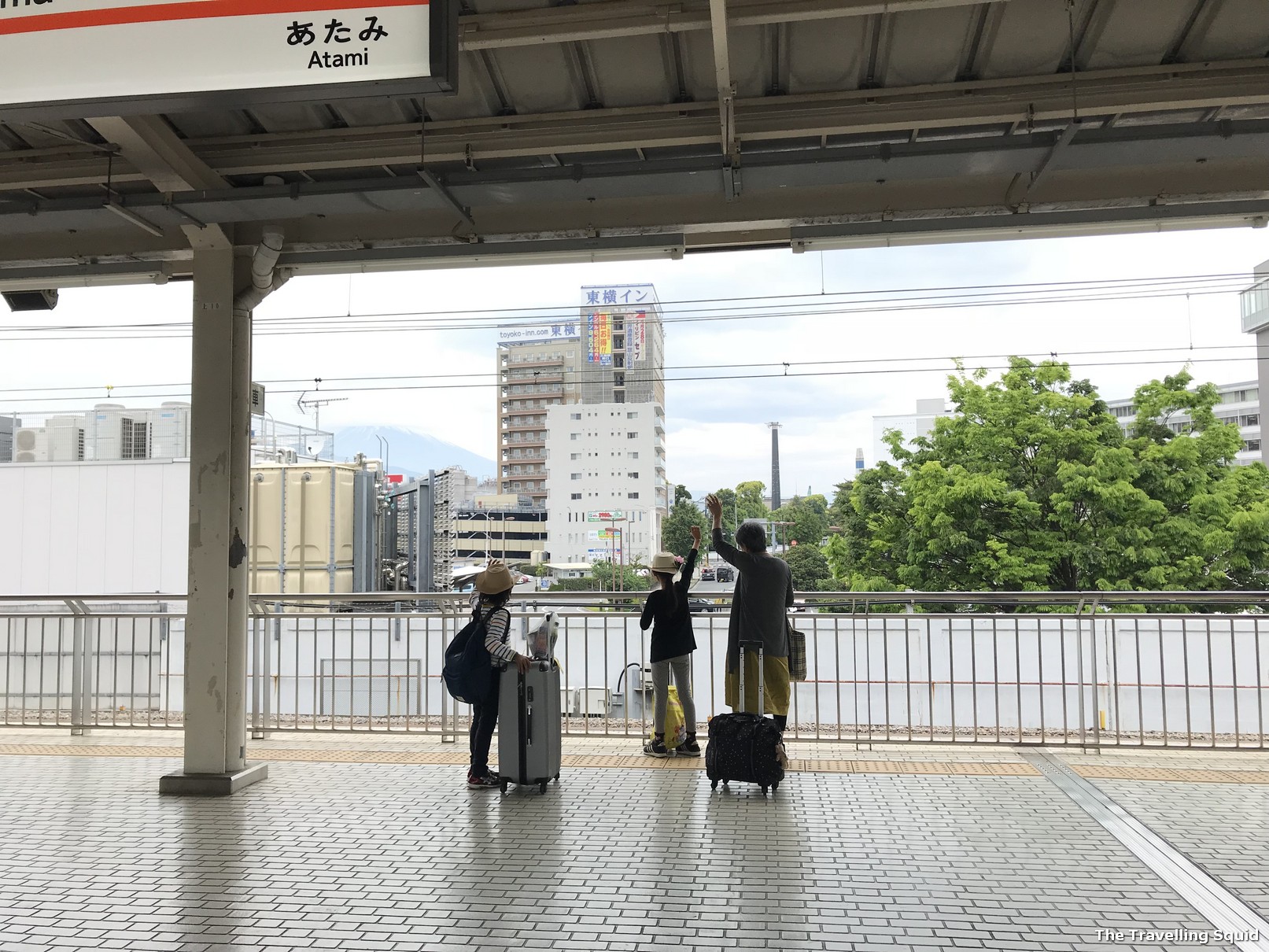 soba train station mishima japan